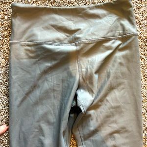 Never worn metallic leggings. Does have a small spot on the left above the knee